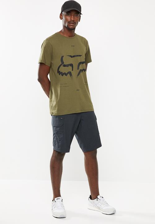 Fox - Slambozo tech short - black