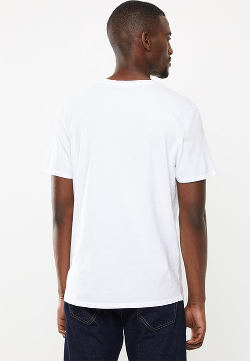 GUESS - Guess V-neck tee - white