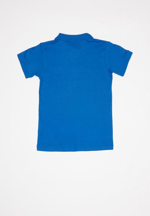 UP Baby - Soft jersey polo - blue