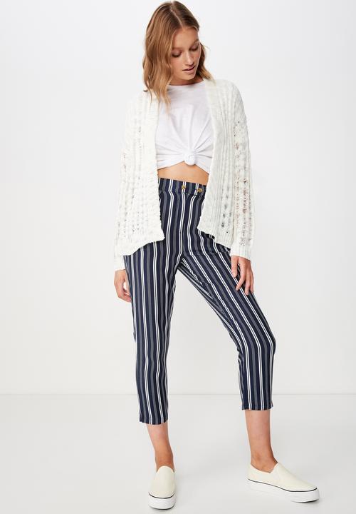 Cotton On - Open ladder knit cardi  - white