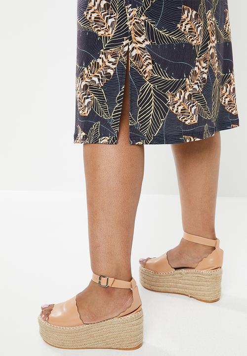 Superbalist - Slit detail tee dress - multi 