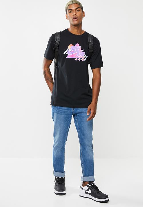 Nike - Remix short sleeve tee - black