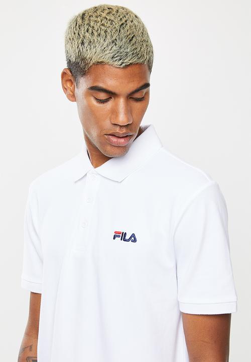 FILA - Noose short sleeve golfer - white 