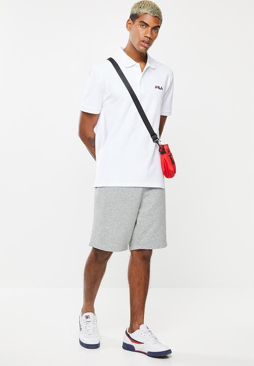FILA - Noose short sleeve golfer - white 