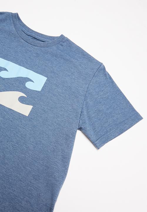 Billabong  - Team wave short sleeve tee - blue