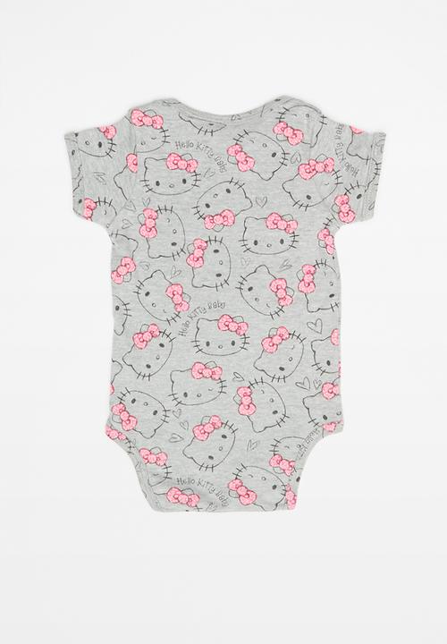Hello Kitty - Soft jersey cotton bodysuit - multi