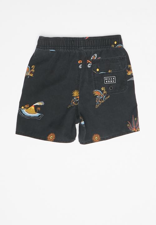 Billabong  - Groms island layback - black