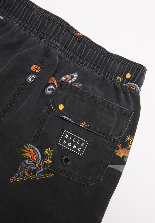 Billabong  - Groms island layback - black