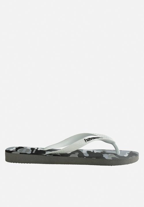 Havaianas - Top camu - grey & white 