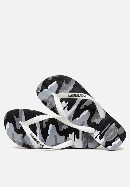 Havaianas - Top camu - grey & white 