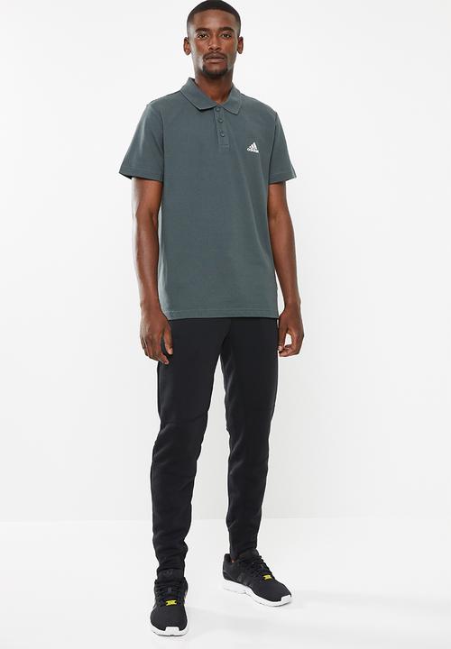 adidas Performance - Plain polo - grey