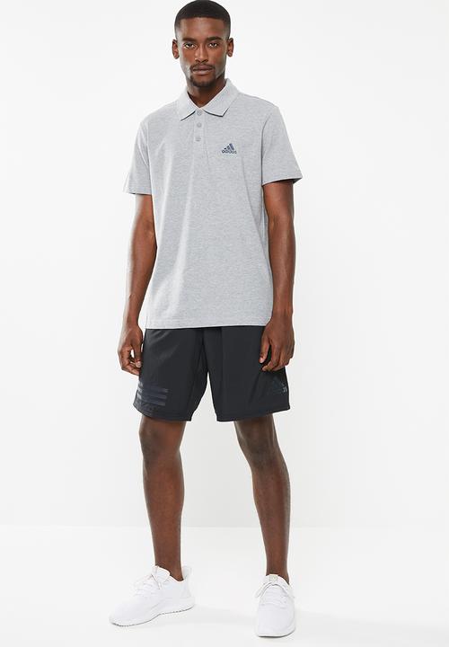 adidas Performance - Classic short sleeve polo - grey