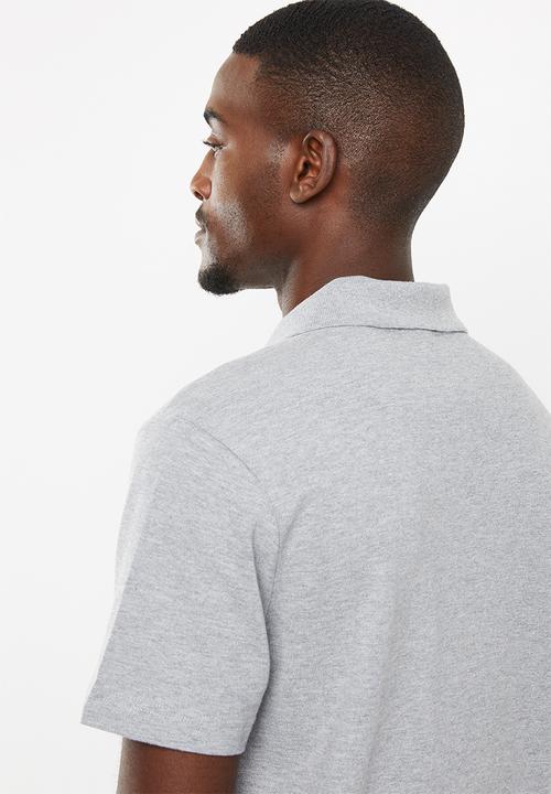 adidas Performance - Classic short sleeve polo - grey