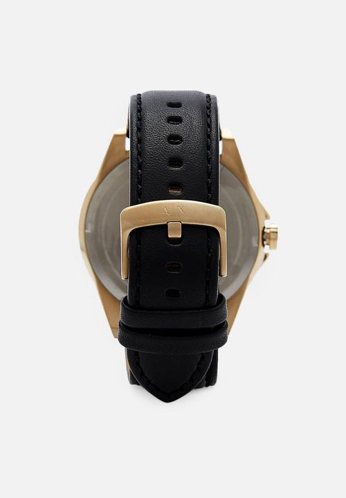 Armani Exchange - Drexler - black & gold