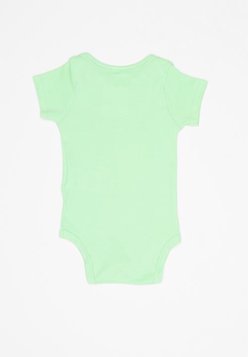 UP Baby - Soft jersey bodysuit - green