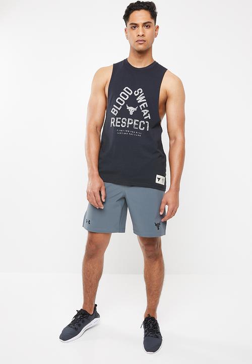 Under Armour - Project rock iron paradise tee - black 