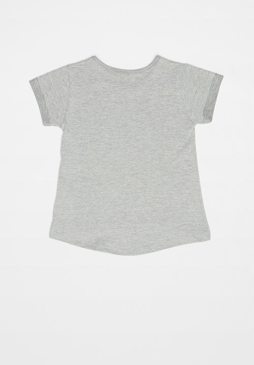 Quimby - Jersey top - grey