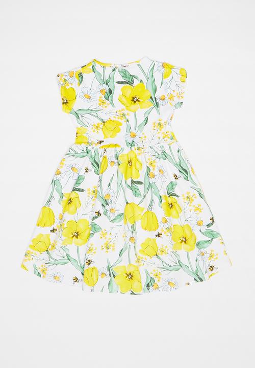 Quimby - Elastane jersey dress - yellow