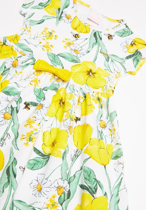 Quimby - Elastane jersey dress - yellow