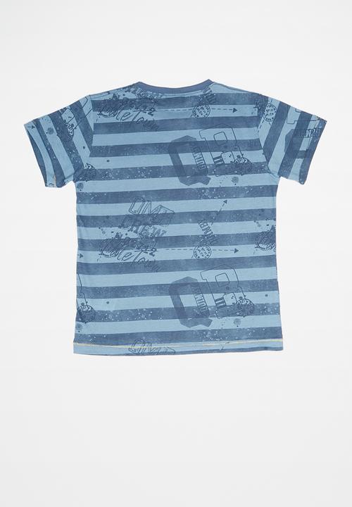 Quimby - Single jersey T-shirt - blue
