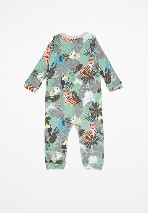 UP Baby - Soft jersey romper - multi