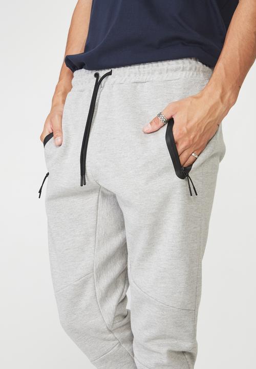Factorie - Tech track pant - grey
