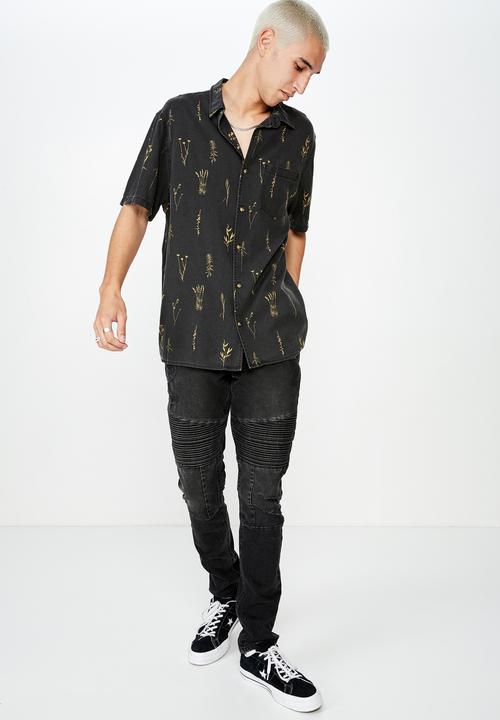 Factorie - Resort shirt - black 