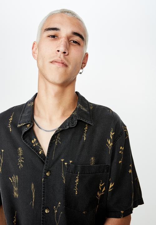 Factorie - Resort shirt - black 