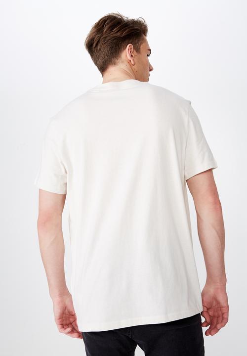 Factorie - Regular fit graphic tee - ivory 
