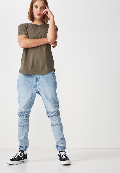 Factorie - Curved hem tee - khaki