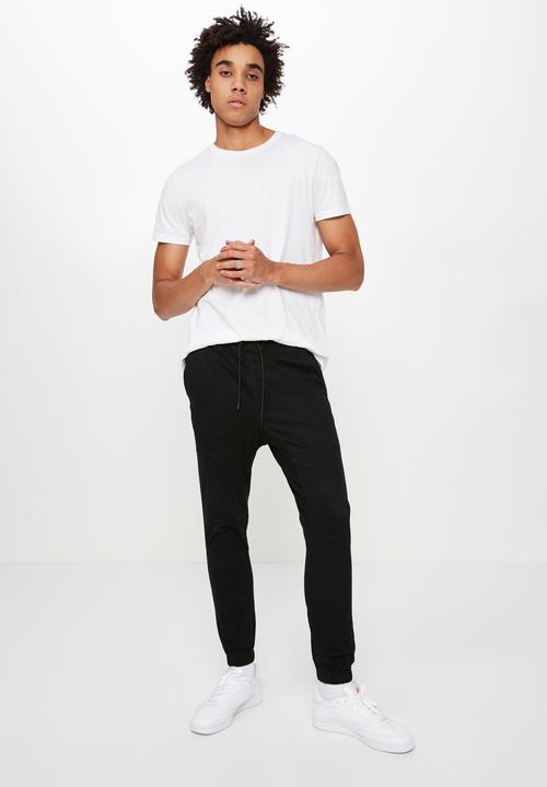 Factorie - Cuffed pant - black