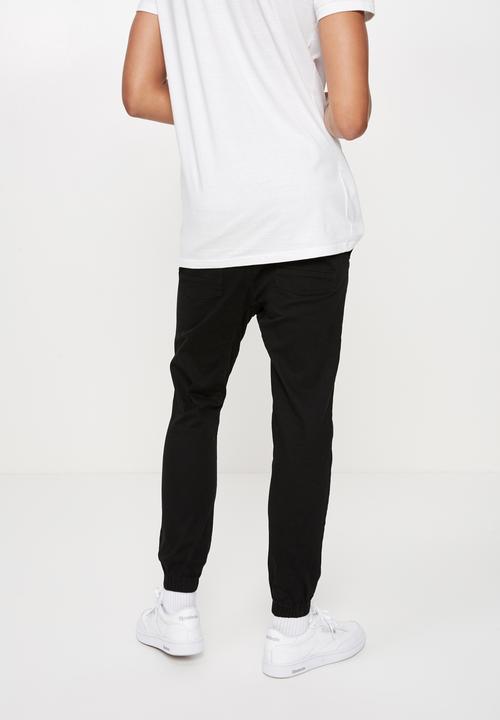 Factorie - Cuffed pant - black