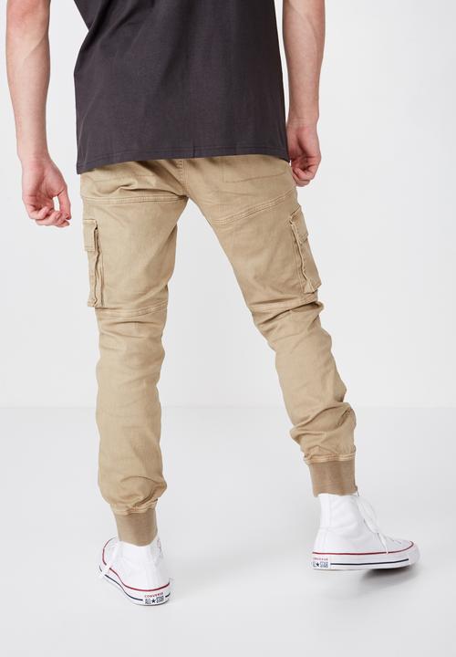 Factorie - Combat cuffed pant - beige