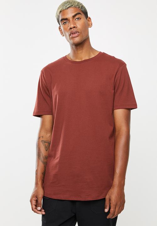 Superbalist - Longline curved hem short sleeve 3 pack tees - multi