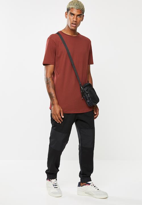 Superbalist - Longline curved hem short sleeve 3 pack tees - multi