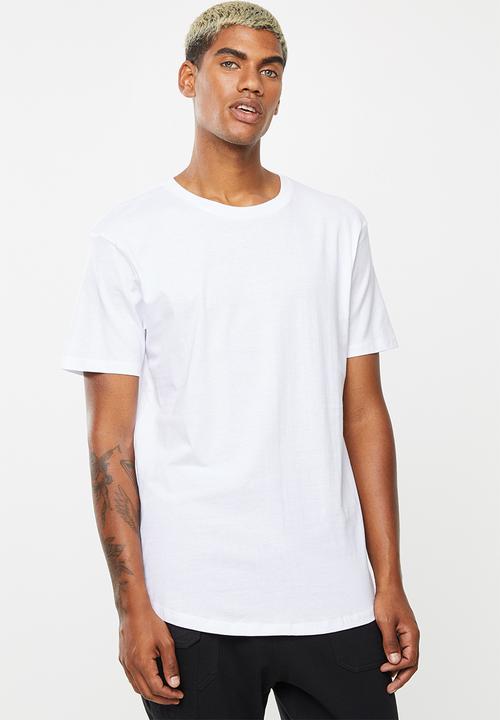 Superbalist - Longline curved hem short sleeve 3 pack tees - multi