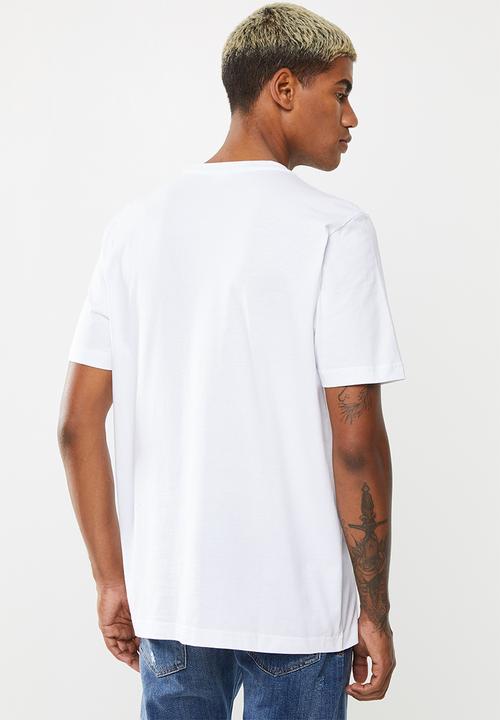 Diesel  - T-division-d maglietta short sleeve tee - white