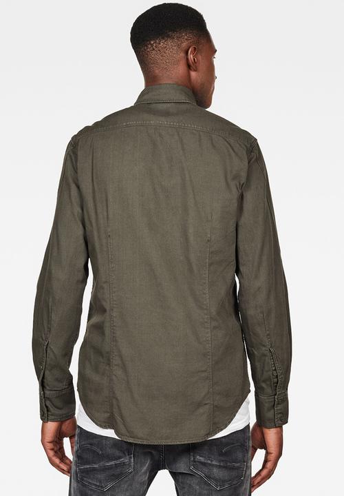 G-STAR - Arc 3d slim shirt - asfalt
