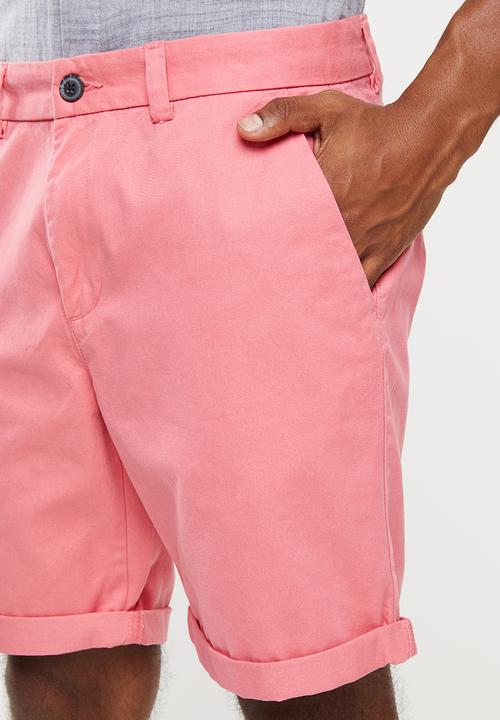 New Look - Epp chino shorts - pink