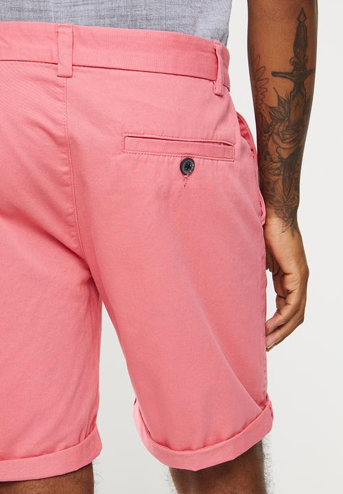 New Look - Epp chino shorts - pink