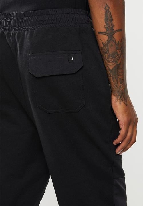 Superbalist - Utility hiker trackpants - black