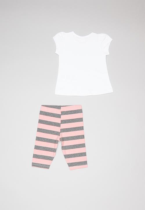 Hello Kitty - Elastane jersey top and pants set - multi 