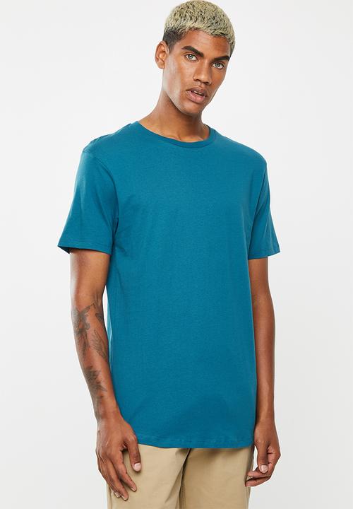 Superbalist - Longline curved hem short sleeve 3 pack tees - multi