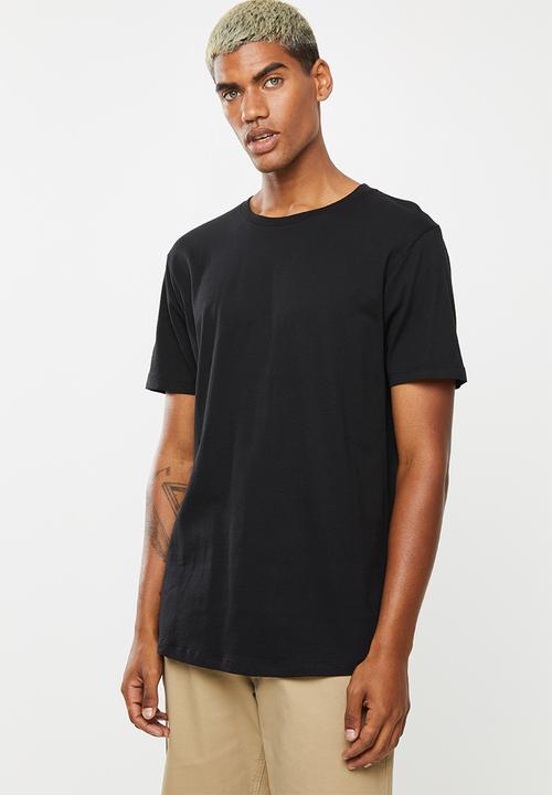 Superbalist - Longline curved hem short sleeve 3 pack tees - multi