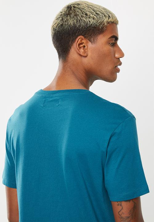 Superbalist - Longline curved hem short sleeve 3 pack tees - multi