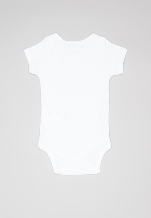 UP Baby - Soft jersey bodysuit - white
