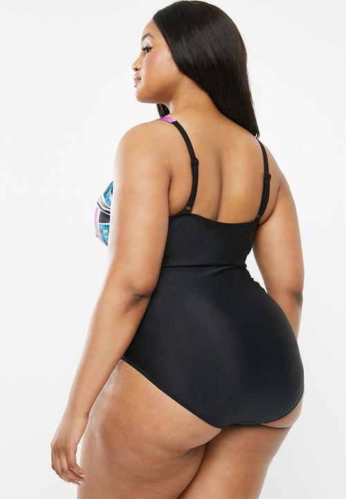 Quayside - Cross front suit - multi