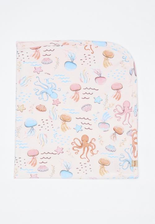 UP Baby - Soft jersey blanket - multi