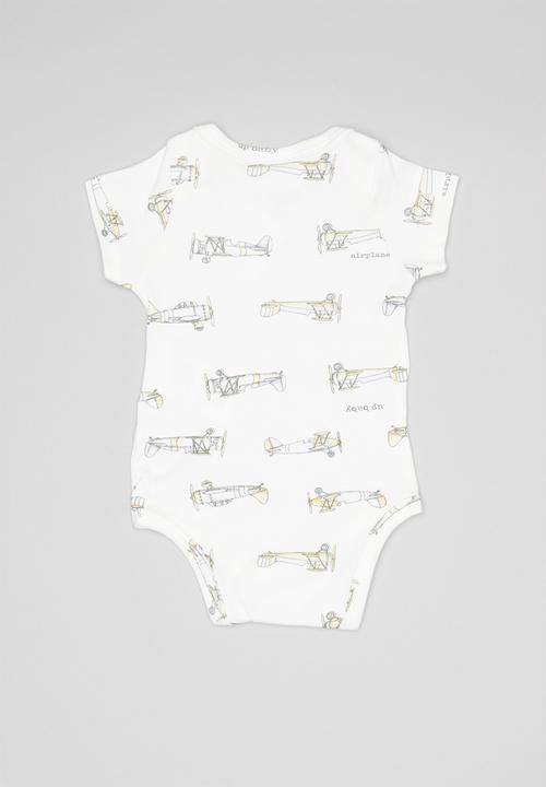 UP Baby - Soft jersey bodysuit - off white