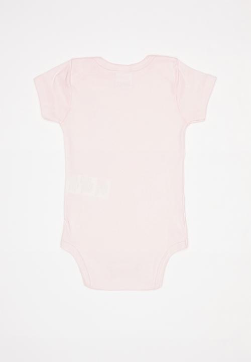 UP Baby - Soft jersey bodysuit - pink